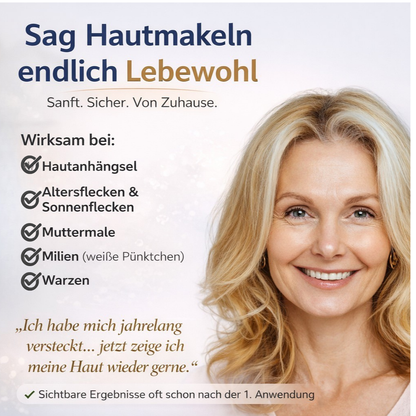 DermaGlanz- nie mehr Hautanhängsel